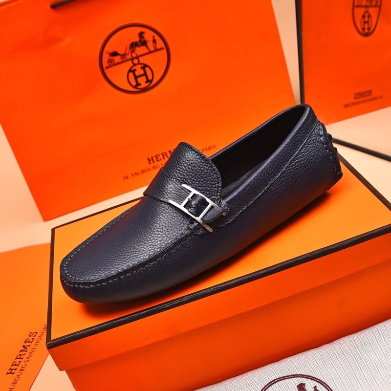 H**mes leather shoes